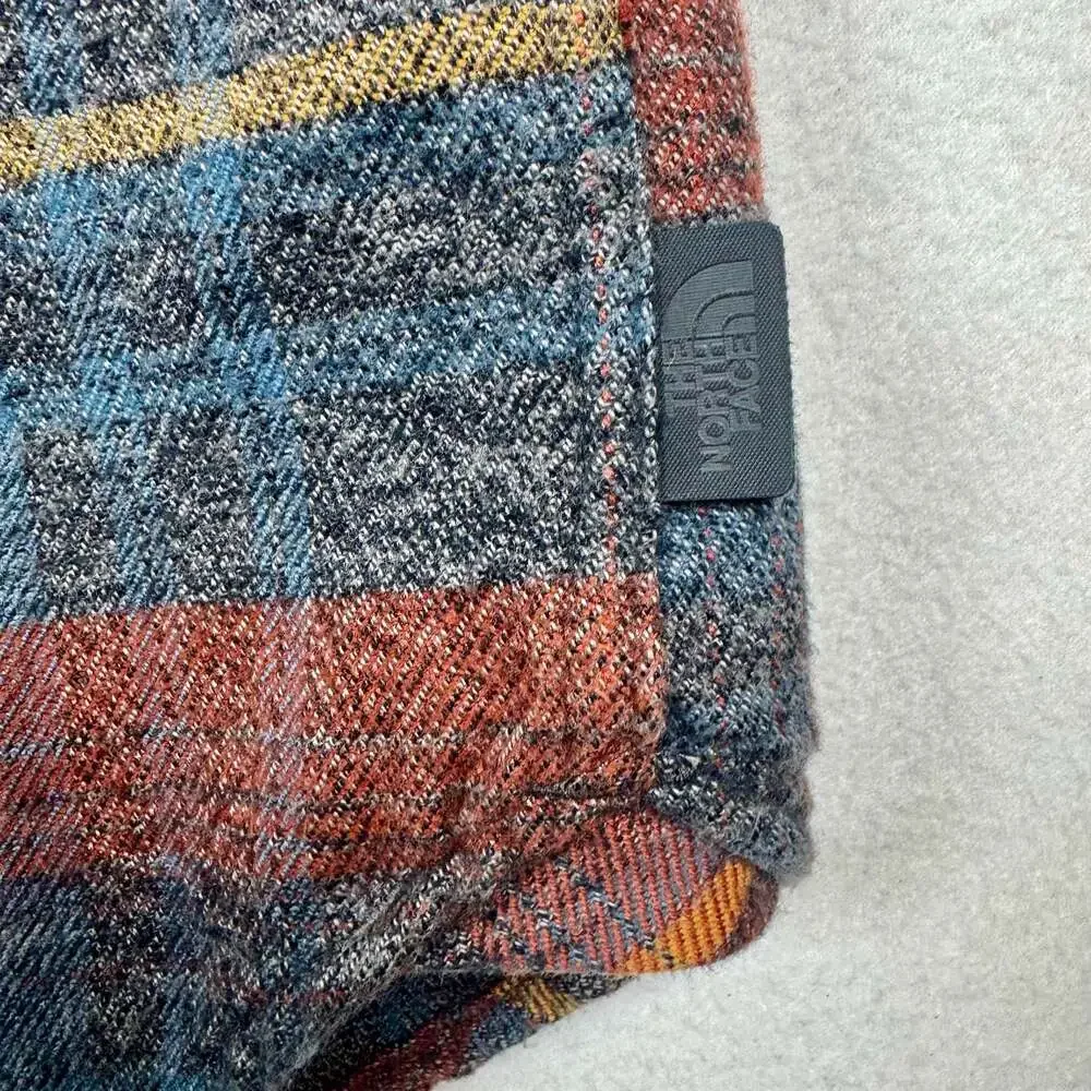 The North Face Men's Long Sleeve Plaid Flannel Button Down Shirt XL